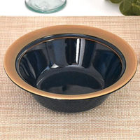 金正陶器 カントリーサイド レイクブルー 15.5cmフルーツボウル 54-13487024 1セット(3個)（直送品）