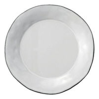 金正陶器 ラフェルム スモークホワイト 21cmプレート 54-13510005 1セット(3個)（直送品）