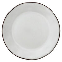 金正陶器 ラフェルム スモークホワイト 15.5cmプレート 54-13510008 1セット(6個)（直送品）