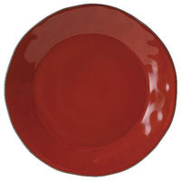 金正陶器 ラフェルム ヴィンテージレッド 21cmプレート 54-13544005 1セット(3個)（直送品）