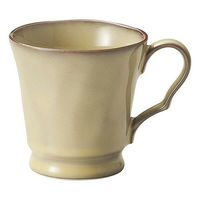 金正陶器 ラフェルム シナモンベージュ マグカップ 54-13522050 1セット(3個)（直送品）