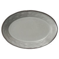 金正陶器 ラフェルム ストームグレー 26cmプラター 54-13573048 1個（直送品）