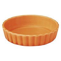 金正陶器 タパス フラップ グロス オレンジ 13.5cmタパス 54-13751096 1セット(3個)（直送品）