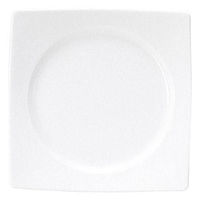 金正陶器 プラージュ 20.5cmスクエアープレート 54-13800064 1セット(3個)（直送品）