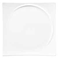 金正陶器 アルコ ピュアホワイト 26cmスクエアープレート 54-14400062 1個（直送品）