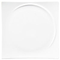 金正陶器 アルコ ピュアホワイト 23cmスクエアープレート 54-14400063 1個（直送品）