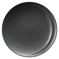 金正陶器 アルコ クリスタルブラック 25.5cmプレート 54-14431003 1個（直送品）