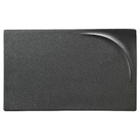 金正陶器 アルコ クリスタルブラック 29cm長角プレート 54-14431047 1個（直送品）
