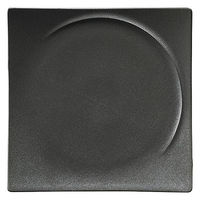 金正陶器 アルコ クリスタルブラック 21cmスクエアープレート 54-14431064 1個（直送品）