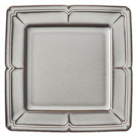 金正陶器 ラフィネ ストームグレー 20cmスクエアープレート 54-15973064 1個（直送品）