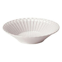 金正陶器 ストーリア ラスティックホワイト 15cmフルーツボウル 54-16710015 1セット(6個)（直送品）