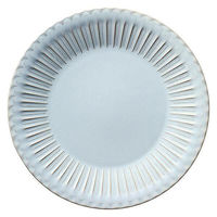 金正陶器 ストーリア シャビーブルー 24cmプレート 54-16780004 1セット(3個)（直送品）