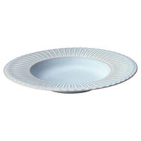 金正陶器 ストーリア シャビーブルー 26cmスープボウル 54-16780010 1個（直送品）