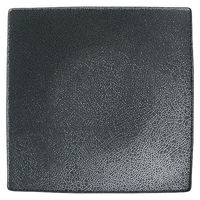 金正陶器 墨縅 19.5cm角皿 54-17639064 1個（直送品）