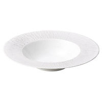 金正陶器 ルミネール ホワイト 26.5cmディープスープボウル 54-18000723 1個（直送品）