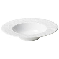 金正陶器 グラヴェール パピエ 26.5cmディープスープボウル リムビスク 54-18010123 1個（直送品）