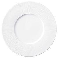 金正陶器 ルミネール ホワイト 30cmサービングプレート 54-18000790 1個（直送品）