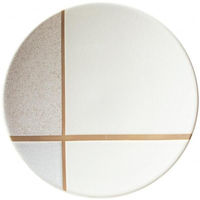 金正陶器 白嶺 はくれい 15cm皿 54-18151008 1セット(6個)（直送品）