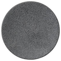 金正陶器 墨縅 19cm皿 54-18139006 1セット(3個)（直送品）