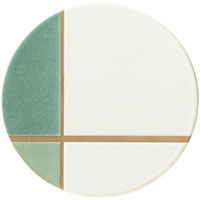 金正陶器 瑞苔 みずごけ 26cm平丸皿 54-19057003 1個（直送品）