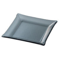 金正陶器 シーニュ スモーク 14cmスクエアープレート 54-g2630066 1セット(6個)（直送品）