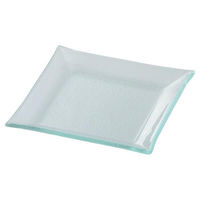 金正陶器 シーニュ クリア 14cmスクエアープレート 54-g2670066 1セット(6個)（直送品）