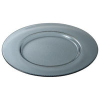 金正陶器 シーニュ スモーク 27.5cmリムプレート 54-g2730002 1個（直送品）
