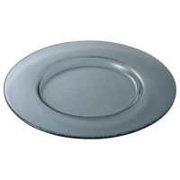金正陶器 シーニュ スモーク 24cmリムプレート 54-g2730003 1セット(3個)（直送品）