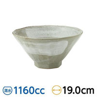 金正陶器 雪一蹟 八角6.3丼 59-044-A502 1セット(3個)（直送品）