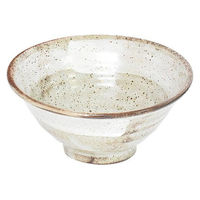 金正陶器 雪一蹟 六兵衛4.8飯碗 59-044-A504 1セット(6個)（直送品）