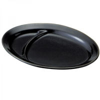 金正陶器 柚子黒天目 餃子皿 59-048-0082 1セット(3個)（直送品）