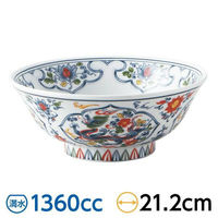 金正陶器 龍柄 間取竜 6.8高台丼 59-057-E027 1個（直送品）