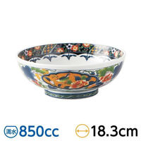 金正陶器 花鳥 6.0玉丼 59-059-E066 1セット(3個)（直送品）