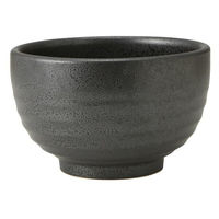 金正陶器 黒御影 5.0多用丼 59-183-554 1セット(6個)（直送品）