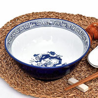 金正陶器 彩龍青 6.3高台丼 59-203-E026AO 1セット(3個)（直送品）