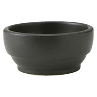 金正陶器 スタッキングビビンバ 黒 石目調 59-326-0135 1セット(3個)（直送品）
