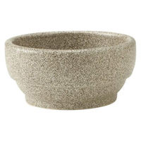 金正陶器 スタッキング ビビンバ グレー 石目調 59-327-0135 1セット(3個)（直送品）