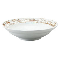 金正陶器 白樺 8寸 25cm盛り鉢 59-455-0096 1個（直送品）