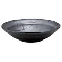 金正陶器 銀釉 8寸盛り鉢 59-456-0096 1個（直送品）