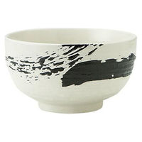 金正陶器 白海流 4.1ロクロ目丼 59-464-0108 1セット(10個)（直送品）