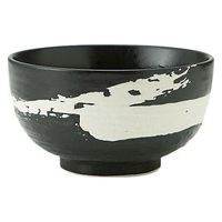 金正陶器 黒海流 4.1ロクロ目丼 59-465-0108 1セット(10個)（直送品）