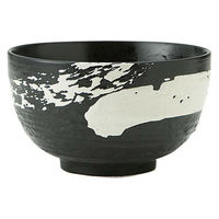 金正陶器 黒海流 4.6ロクロ目丼 59-465-0109 1セット(6個)（直送品）