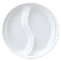 金正陶器 鳴門 白 10cm二分皿 63-11-141-14 1セット(10個)（直送品）