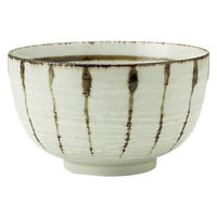 金正陶器 サビ十草 4.1ロクロ目丼 59-467-0109 1セット(6個)（直送品）