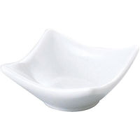 金正陶器 雪白 白 7cm正角皿 63-11-151-16 1セット(10個)（直送品）