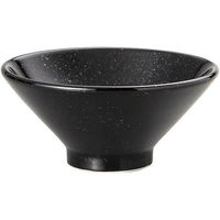 金正陶器 天河 黒御影 切立13cmライス碗 63-11-154-15 1セット(10個)（直送品）