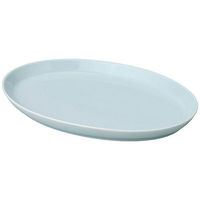 金正陶器 天青 青白磁 32cmプラター 63-11-157-16 1個（直送品）