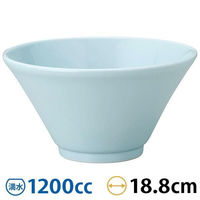 金正陶器 天青 青白磁 切立19cm深丼 63-11-157-3 1セット(3個)（直送品）
