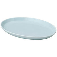 金正陶器 天青 青白磁 26cmプラター 63-11-157-18 1セット(3個)（直送品）