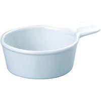 金正陶器 天青 青白磁 12cm手付小鉢 63-11-158-16 1セット(10個)（直送品）